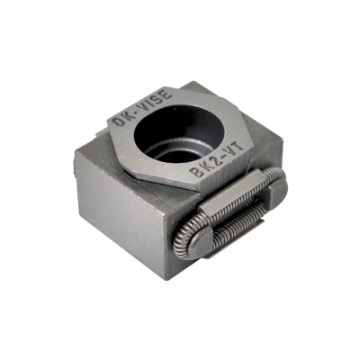 Stainless steel workholding clamp.